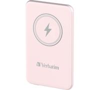 Verbatim Charge'n'Go Magnetic Wireless Power Bank 5000 Pink