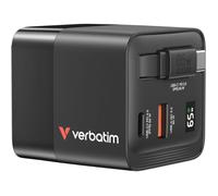 Verbatim GaN Chargeur USB 65 W intérieure, pour prise murale Courant de sortie (max.) 4.5 A 1x USB-C