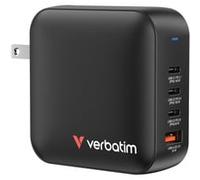Verbatim Mini Gan Charger 165w Universale Nero Ac Ricarica Rapida Interno