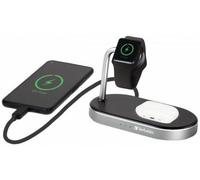 VERBATIM Chargeur sans fil WCS-02 pour Apple Watch et iPhone (Gris)