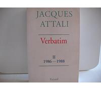 Verbatim: Chronique des années 1981-1986