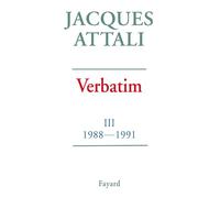 Verbatim: Chronique des années 1988-1991