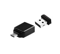 Verbatim Clé NANO USB 32 Go avec adaptateur Micro USB