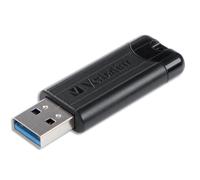 VERBATIM Clé USB 3.0 PINSTRIPE Noire 256Go 49320