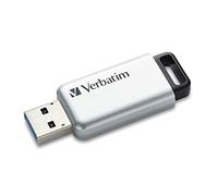 VERBATIM Clé USB Store 'n' Go Secure Pro I USB-3.2 Gen 1 I 16 Go I clé USB avec protection par mot de passe I clé USB-3 avec cryptage I stockage externe pour ordinateur portable... I argent