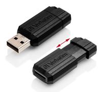 Verbatim Clé USB PinStripe 8 Go USB 2.0 Noire
