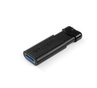 Verbatim Clé USBPinStripe 3.0 de 256 Go - Noire, 256 Go, USB Type-A, 3.2 Gen 1 (3.1 Gen 1), Slide, 7 g, Noir 49320