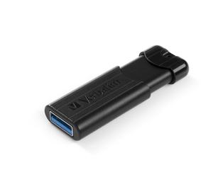 Verbatim Clé USBPinStripe 3.0 de 64 Go - Noire