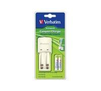 Verbatim Compact Charger - Chargeur de batteries - (pour 2xAA/AAA)