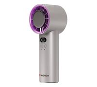 Verbatim Ventilateur portable Cool'n'Go Ice Touch – USB-C – Gris/Violet