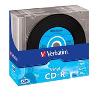 Verbatim Data Vinyl 10 x CD-R 700 Mo 52x Boîtier CD étroit Vinyle de donnée (CD)