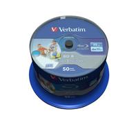 Verbatim DataLife - 50 x BD-R - 25 Go 6x - surface imprimable par jet d'encre - spindle