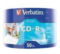 Verbatim DataLife - 50 x CD-R - 700 Mo (80 min) 52x - surface imprimable - spindle G