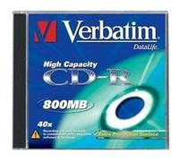 Verbatim CD-R High Capacity 800 Mo 40x 10 pièce(s)