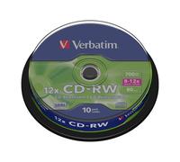 Verbatim DataLifePlus - 10 x CD-RW - 700 Mo 8x - 12x