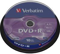 Verbatim DataLifePlus - DVD+R x 10 - 4.7 Go - support de stockage