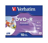 Verbatim 43508 DVD vierge 4,7 Go DVD+R 10 pièce(s)