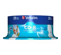 Verbatim DataLifePlus - 25 x CD-R - 700 Mo 52x - surface imprimable - spindle