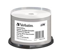 Verbatim DataLifePlus - 50 x DVD-R - 4.7 Go 16x - surface imprimable par jet d'encre, surface imprimable large - spindle