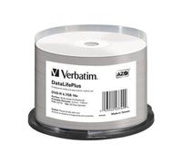 Verbatim DataLifePlus DVD-R 4.7 Go 16x Imprimable - Fuseau de 50 disques - Diamètre 120 mm - Référence 43744