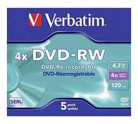 Verbatim DataLifePlus DVD-RW x 5 4.7 Go