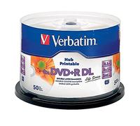 Verbatim 97693 DVD vierge 8,5 Go DVD+R DL 50 pièce(s)