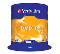 Verbatim DVD-R 16 x 4,7 Go TARRINA 100 pièces 43549 (4)