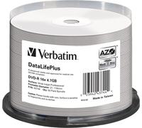 Verbatim DVD-R 16x DataLifePlus - Blank Dvds (Dvd-R, Thermal White, SP