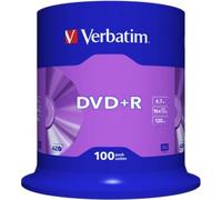 VERBATIM DVD+R 4,7GB 16x 100er Spindel