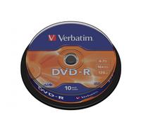 Verbatim DVD-R De 4.7GB 16x Paquet De 10 Pièces