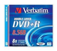 Verbatim 43540 DVD vierge 8,5 Go DVD+R 1 pièce(s)