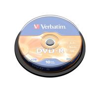 Verbatim DVD-R Matt Silver 4,7 Go 10 pièce(s)