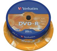 Verbatim 43667 4,7 Go DVD-R 25 pièce(s)