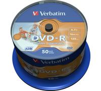 Verbatim 43533 DVD vierge 4,7 Go DVD-R 50 pièce(s)