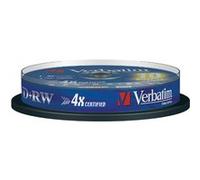 Verbatim DVD+RW Matt Silver 4,7 Go 10 pièce(s)