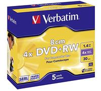 Verbatim DVD+RW (8cm) x 5 1.46 Go