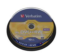 Verbatim DVD+RW Matt Silver, boîte à camembert