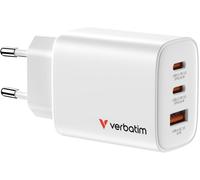 Verbatim Essentials GaN Charger 65W 2xUSB-C/1xUSB-A weiß 32353
