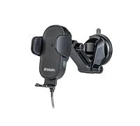 Verbatim Chargeur de voiture sans fil FWC-01 – Charge rapide Qi
