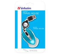 Verbatim Go Mini souris Bureau Ambidextre USB Type-A Optique 1000 DPI