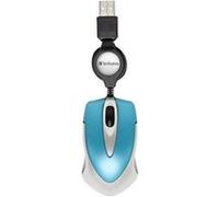 Verbatim Go Mini souris Bureau Ambidextre USB Type-A Optique 1000 DPI