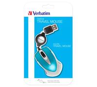 Verbatim Go Mini souris Bureau Ambidextre USB Type-A Optique 1000 DPI