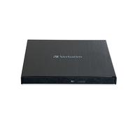 Verbatim External Slimline lecteur de disques optiques Blu-Ray RW Noir