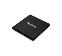 Verbatim External Slimline lecteur de disques optiques Blu-Ray RW Noir