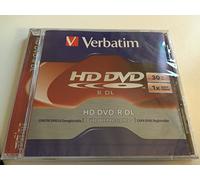 Verbatim HD DVD-R DL 30GB 1X Branded 1pk Jewel Case