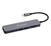 Verbatim Hub USB-C Essentials 3.2 – 7 ports – Gris