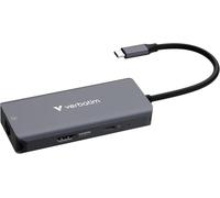 VERBATIM HUB USB-C 6PORT RJ45
