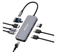 VERBATIM CMH-09 - Hub Pro Multiports USB-C 9 ports