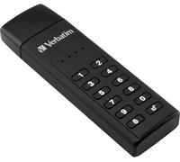 Clé USB 64 GB Verbatim Keypad Secure 49428 noir USB 3.2 (1è gén.) (USB 3.0) 1 pc(s)