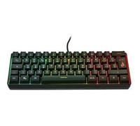 Surefire Gaming KingPin X1 filaire, USB Clavier de gaming éclairé, touches multimédia italien, QW